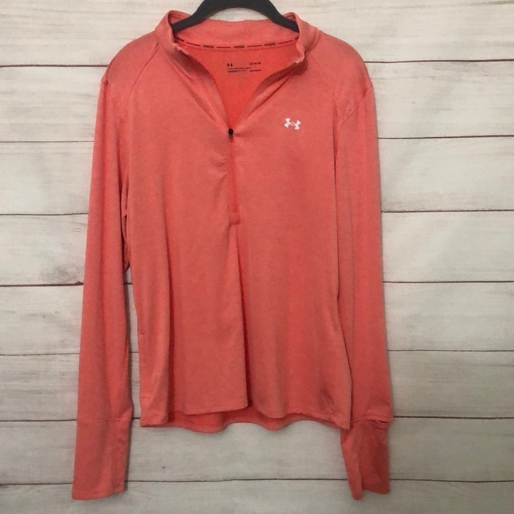 Under Armour Women's Tech Twist Print Half Zip Long Sleeve L